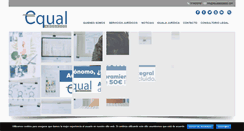 Desktop Screenshot of equalabogados.com