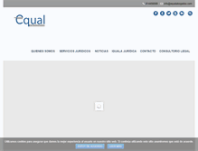 Tablet Screenshot of equalabogados.com